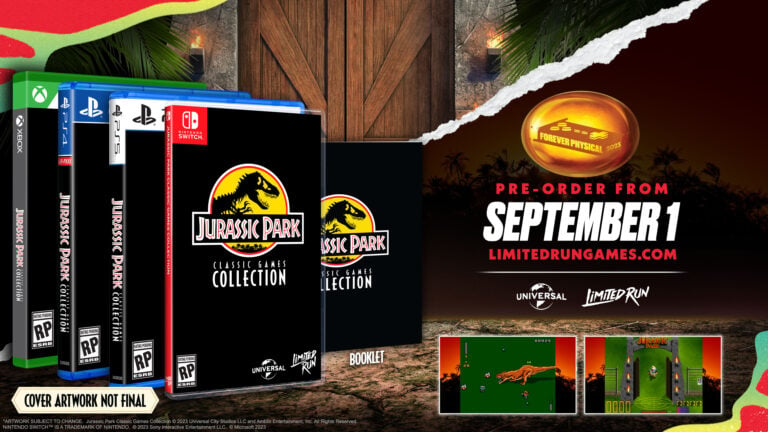 Collection de jeux classiques Jurassic Park