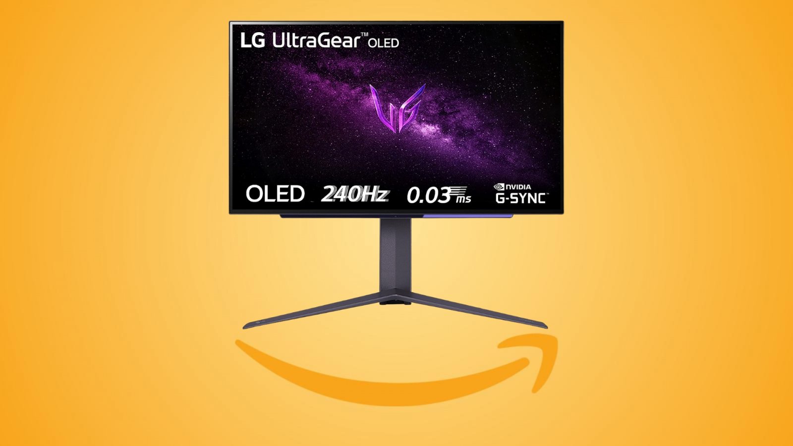 Offerte Amazon: monitor 27 pollici LG 27GR95QE QHD OLED in sconto