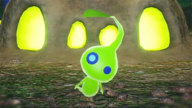 I pikmin iridescenti sono gli unici ad agire di notte