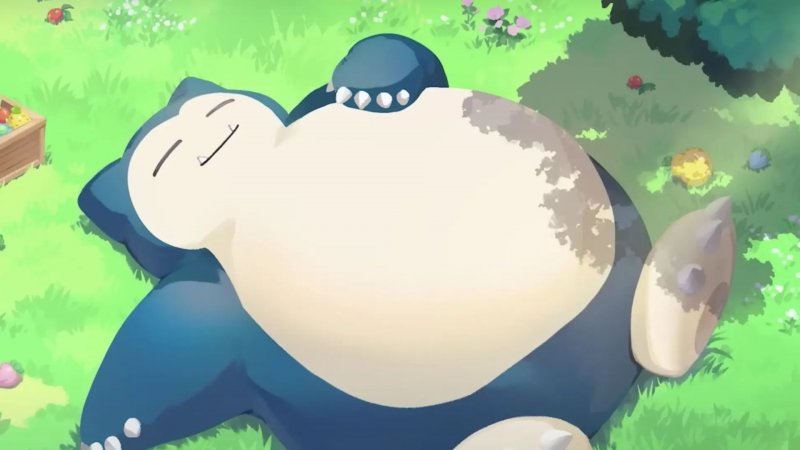 Pokémon Sleep, Snorlax se la dorme della grossa