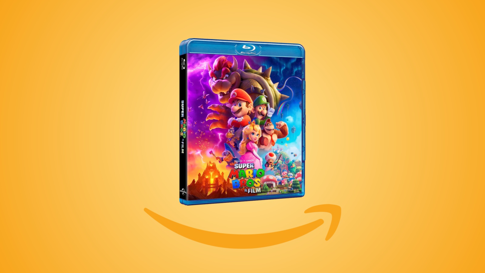 Offerte Amazon: Blu-Ray di Super Mario Bros. - Il Film in sconto al prezzo minimo storico