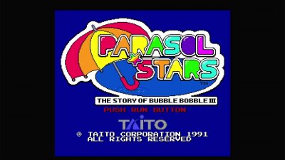 Parasol Stars: The Story of Bubble Bobble III