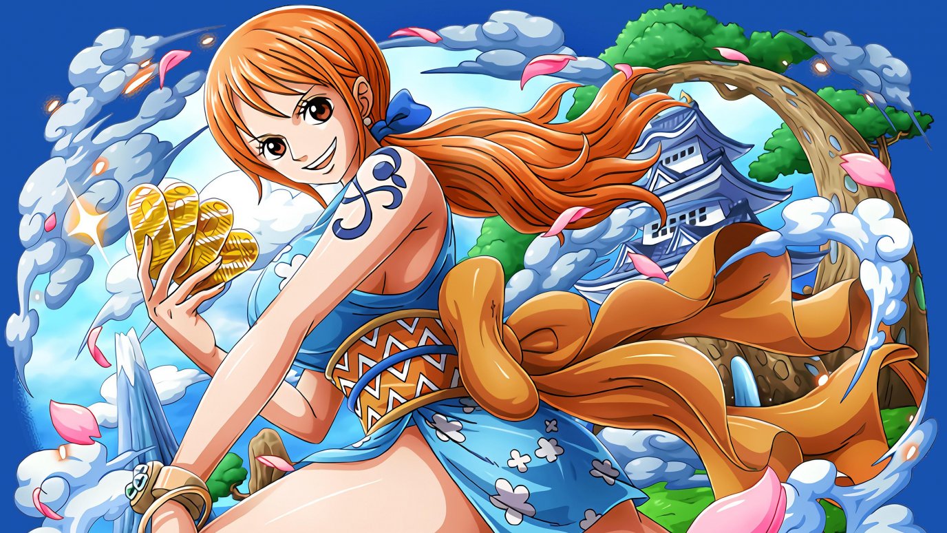 One Piece: il cosplay di Nami in kimono da erin è pronta a combattere 