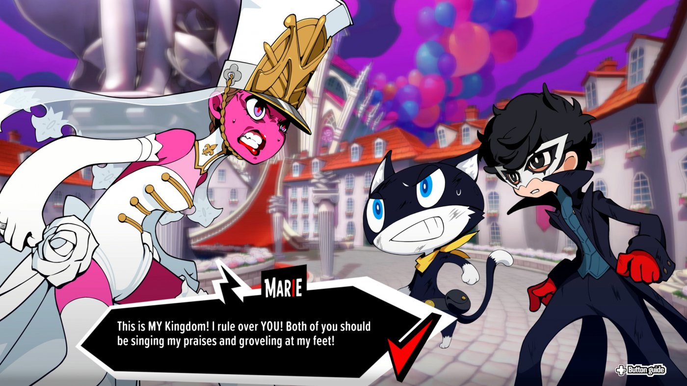 Il character design peculiare di Persona 5 Tactica conferisce dinamicità ai combattimenti a turni