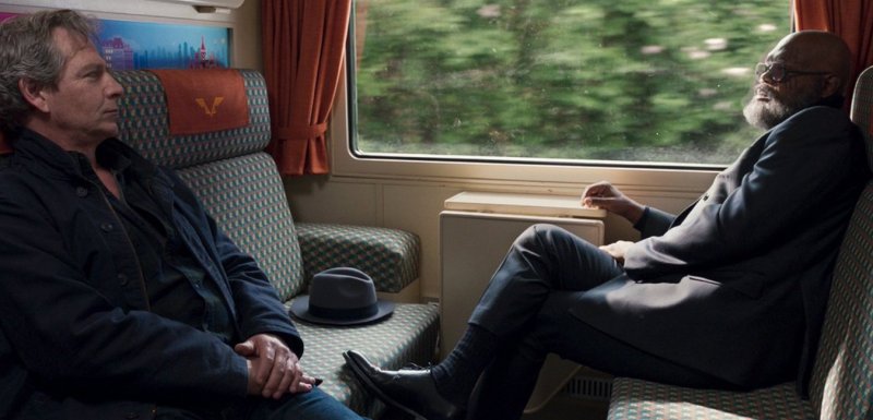 Ben Mendelsohn e Samuel L. Jackson in una scena di Secret Invasion