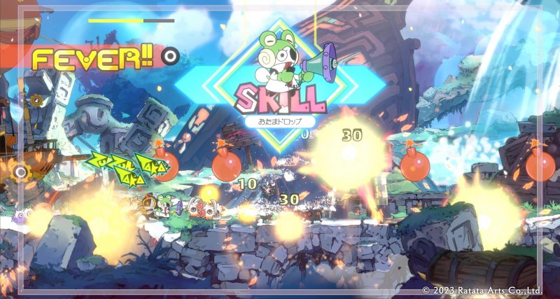 È chiaro che a livello visivo sarà molto più intenso rispetto a Patapon