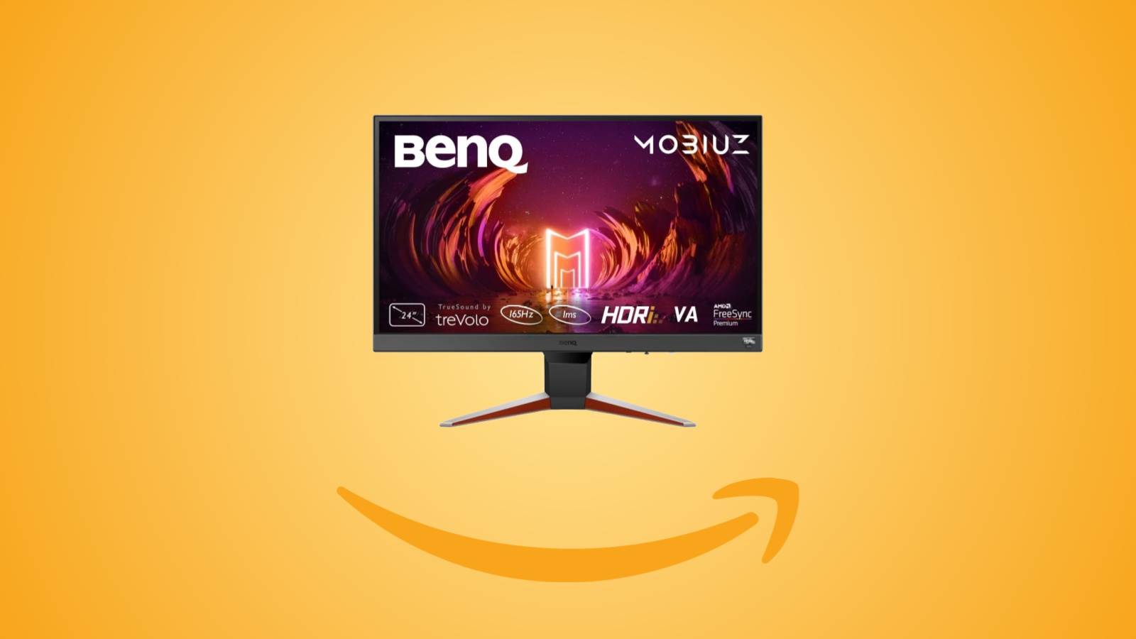 Offerte Amazon: monitor BenQ Mobiuz da 24 pollici a 165 Hz in sconto al prezzo minimo storico