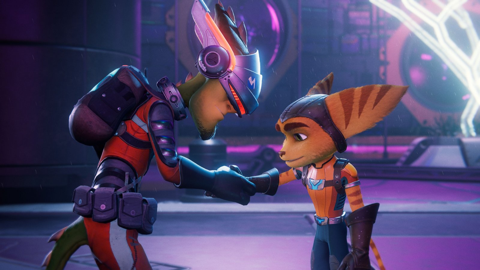 Una schermata di gioco di Ratchet & Clank