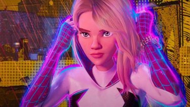 Spider-Man: Across the Spider-Verse, il cosplay di Spider-Gwen da
