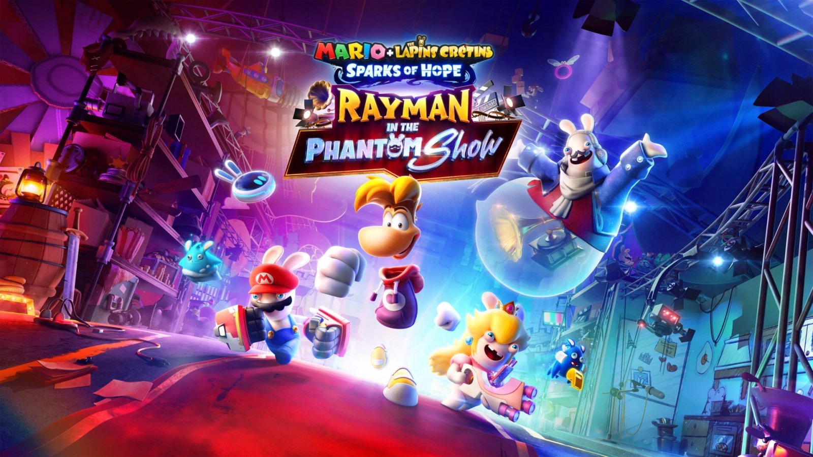 Mario + Rabbids: Sparks of Hope, il DLC Rayman in the Phantom Show presentato in trailer