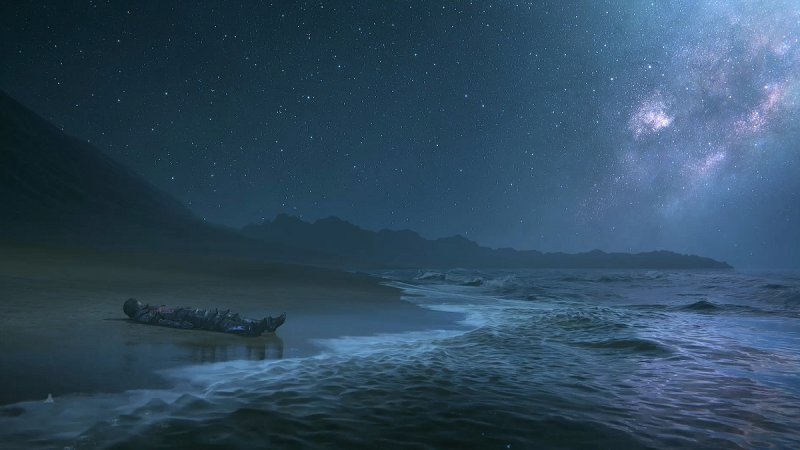 Clive sotto un cielo stellato dopo la distruzione di Origine: vivrà o morirà?