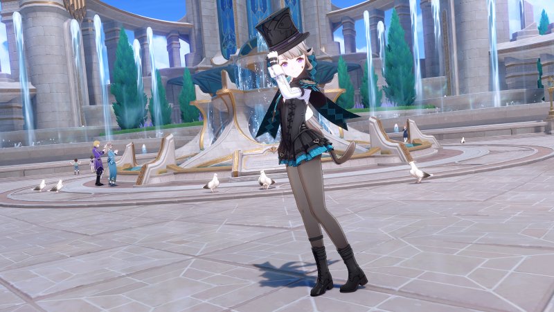 Lynette è uno dei nuovi personaggi introdotti con la regione di Fontaine Lynette è uno dei nuovi personaggi introdotti con la regione di Fontaine