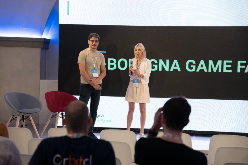 Ivan Venturi e Sara De Martini di Bologna Game Farm
