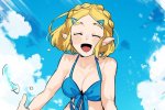Zelda in costume da bagno nel cosplay di himee.lily in Italia ci fa amare l'estate - Notizia