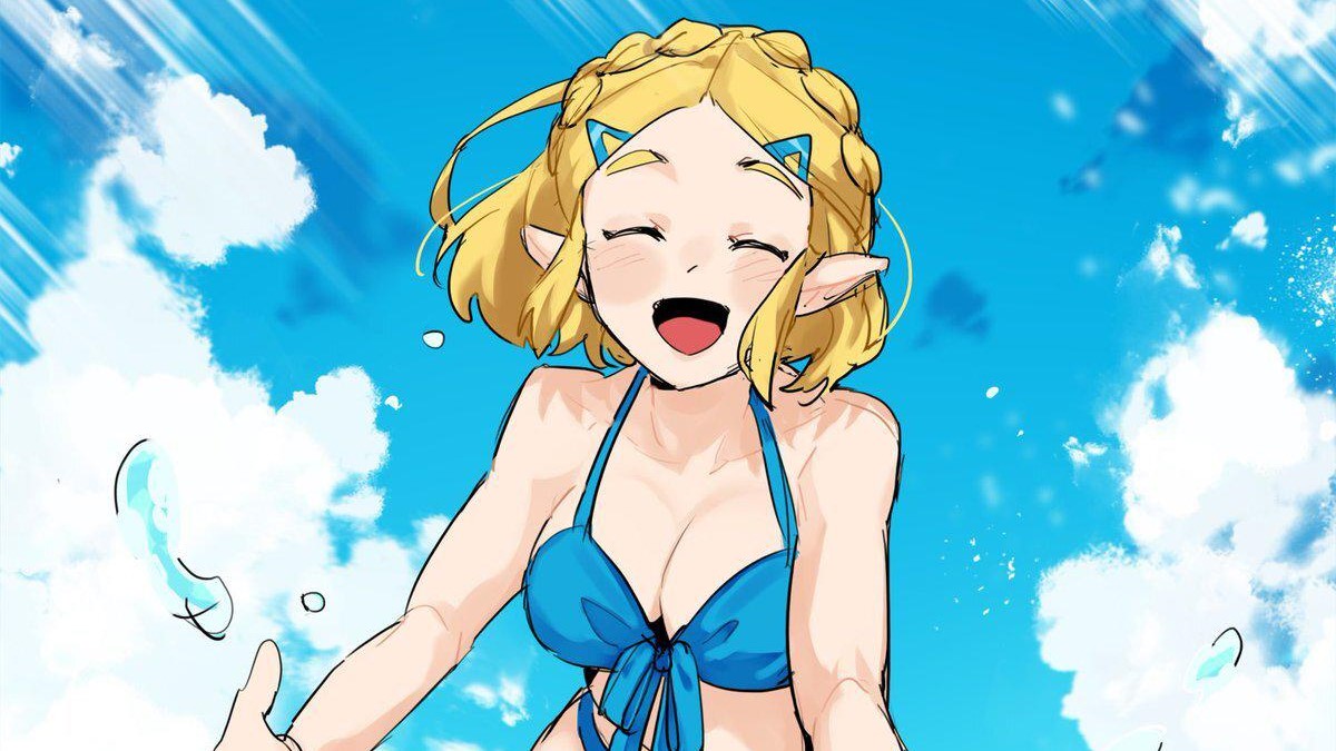 Zelda in costume da bagno nel cosplay di himee.lily in Italia ci fa amare l'estate