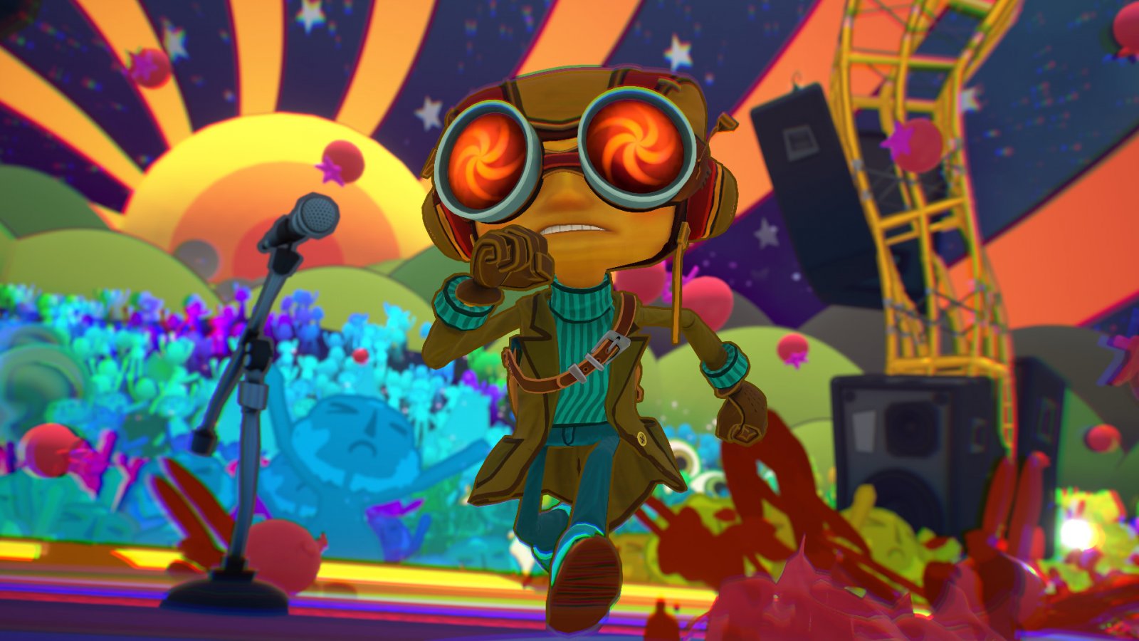 Il protagonista di Psychonauts 2