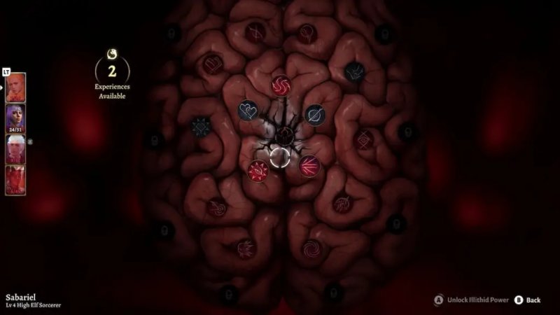 La versione base dell'albero delle Abilità Illithid La versione base dell'albero delle Abilità Illithid