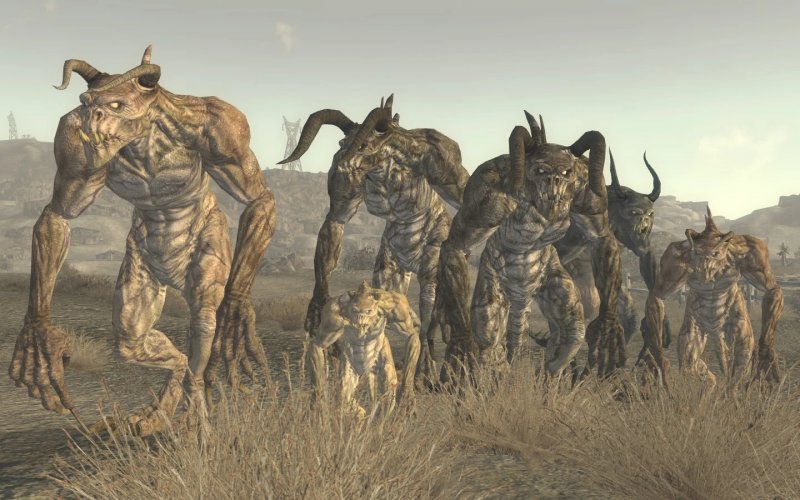 I Deathclaw di Fallout