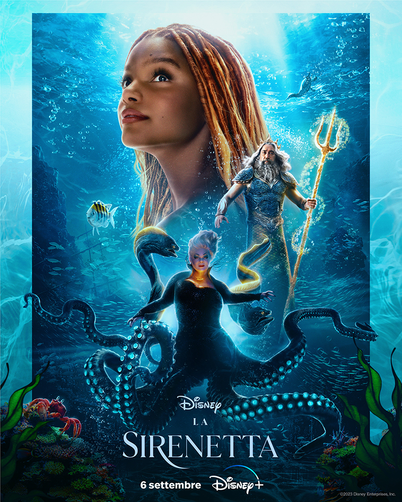 The Little Mermaid, release date on Disney Plus in Italy officially