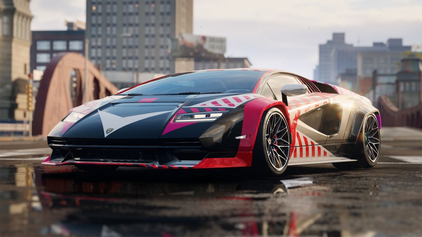 Una auto da corsa di Need for Speed Unbound