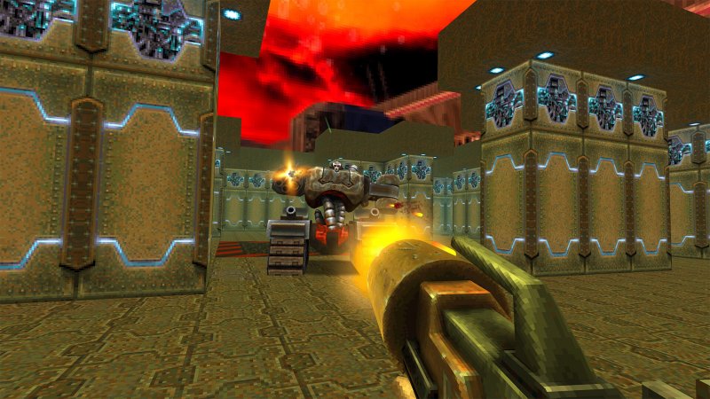 Quake 2, un furioso combattimento rimasterizzato Quake 2, un furioso combattimento rimasterizzato