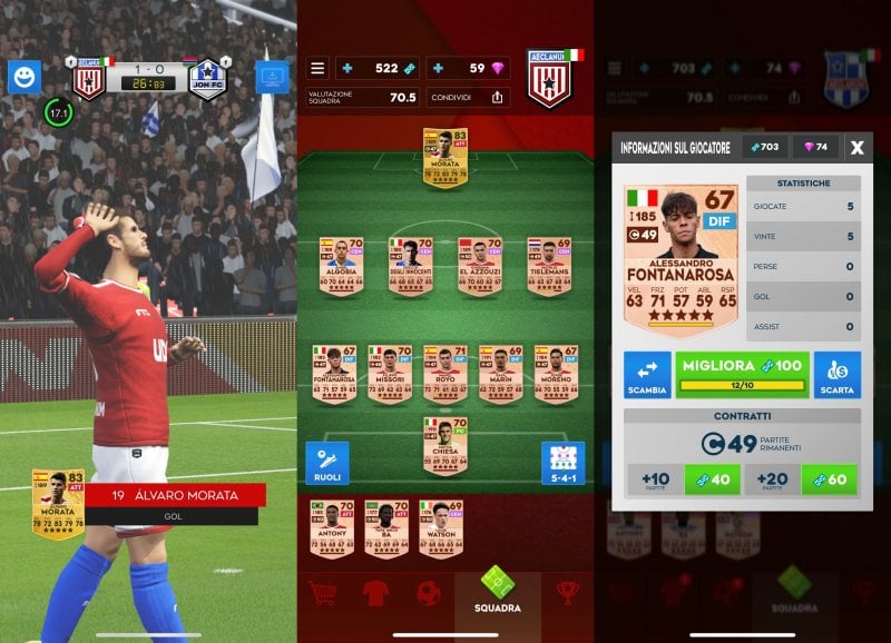 ULTIMATE DRAFT SOCCER Gameplay Walkthrough Part 1 - FIFPRO Multiplayer  Soccer Game (iOS, Android) 