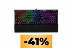 La tastiera Corsair K70 RGB MK.2 con layout italiano è in offerta Amazon al prezzo minimo storico - Notizia