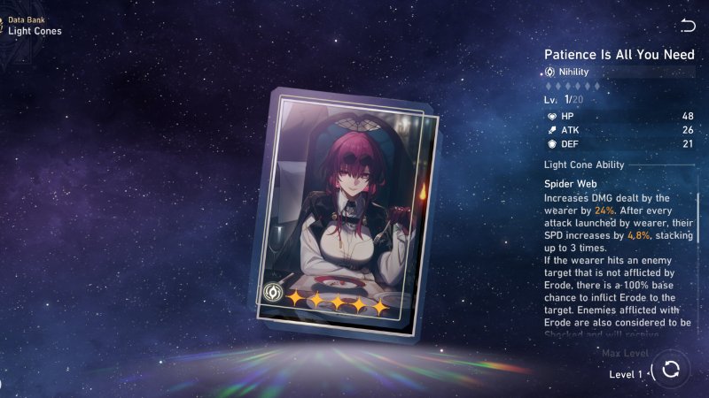 Guida Kafka Honkai Star Rail Light Cone