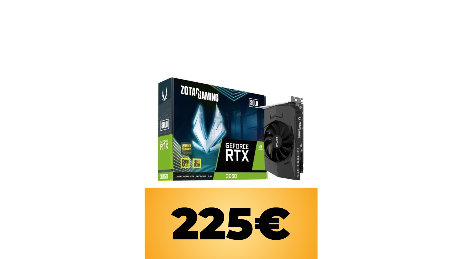 Zotac Gaming GeForce RTX 3050, l'offerta Amazon propone la GPU al prezzo minimo storico