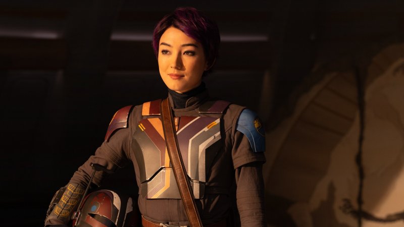 Natasha Liu Bordizzo interpreta Sabine Wren in Ahsoka
