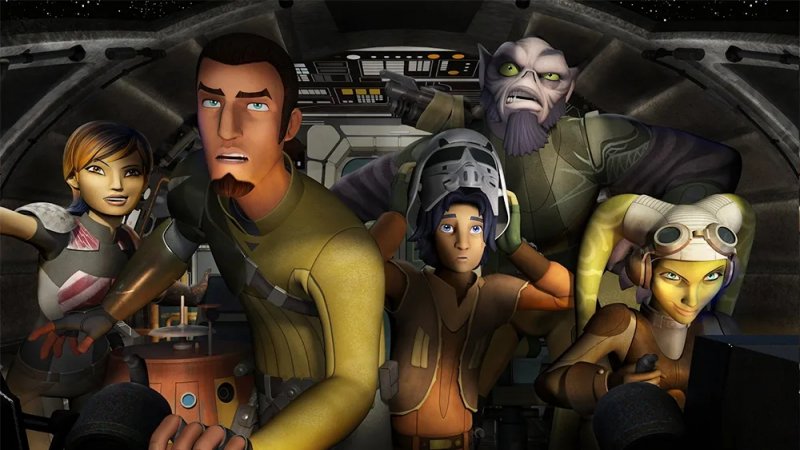 L'equipaggio dello Spettro nella prima stagione di Star Wars Rebels