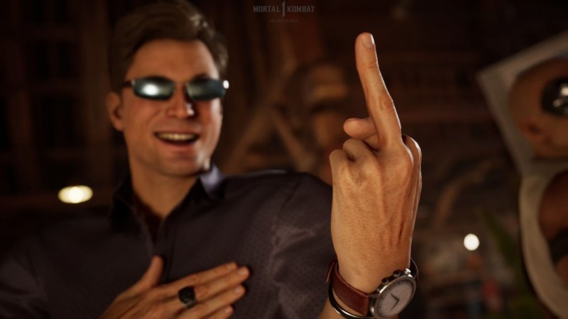 Mortal Kombat 1, Johnny Cage deseja um feliz fim de semana