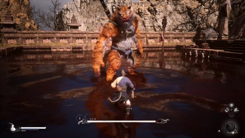 I combattimenti sembrano tecnicamente allo stato dell'arte