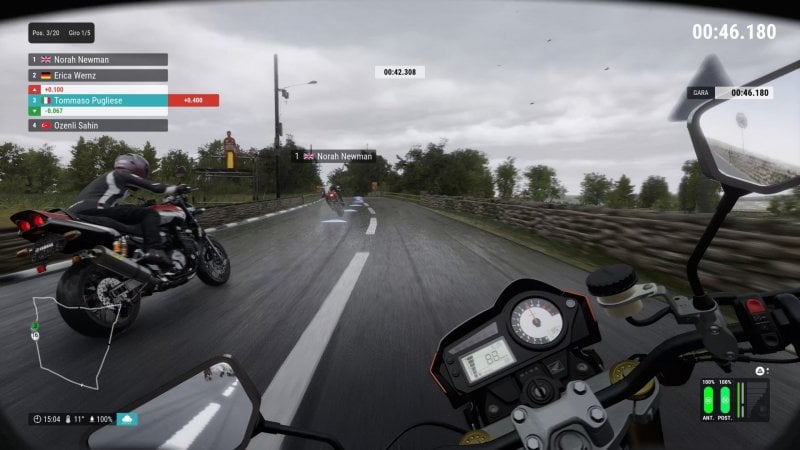 Ride 5, la lluvia y la vista en primera persona literalmente transforman el juego