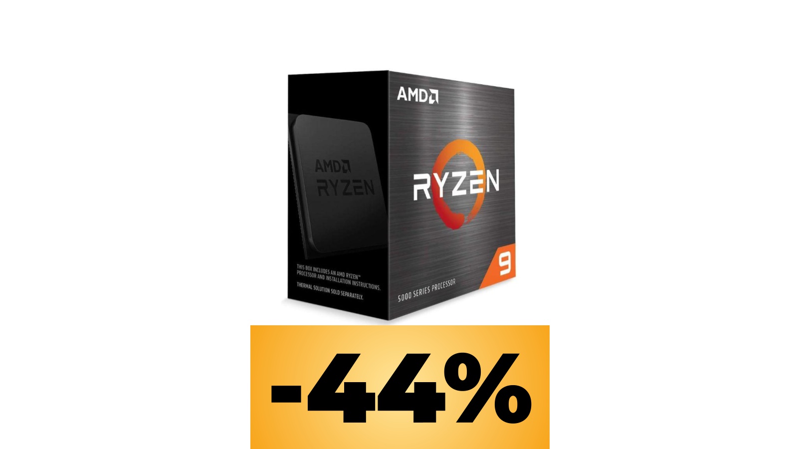 AMD Ryzen 9 5900X in offerta Amazon al prezzo minimo storico: la CPU è scontata di 247€