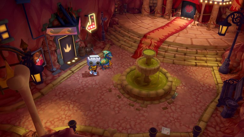 Intere sezioni dell'avventura al centro di Super Crazy Rhythm Castle non hanno niente a che vedere con le corsie musicali