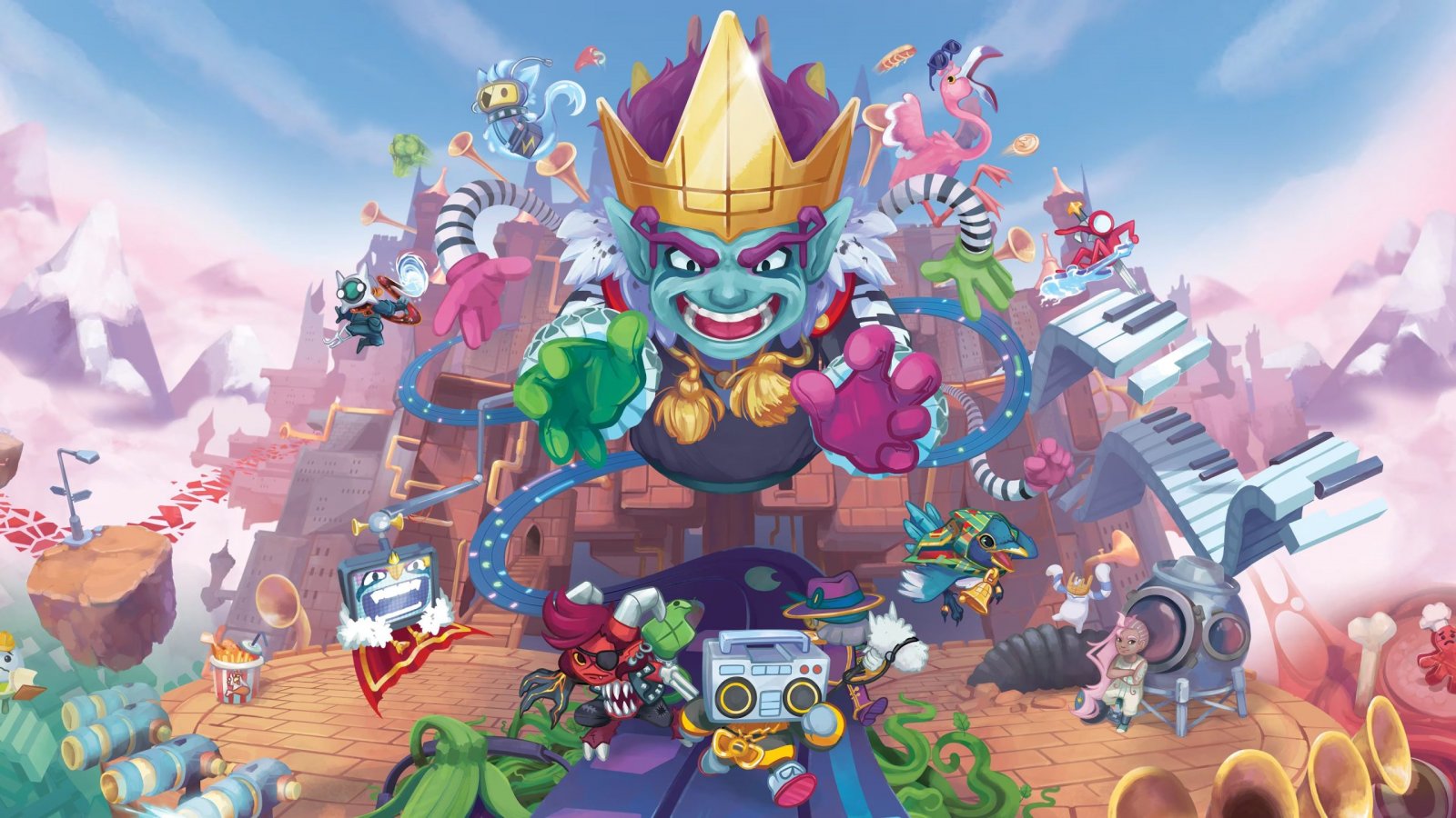 Super Crazy Rhythm Castle è un'avventura ritmica colorata e originale