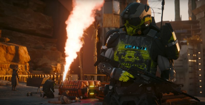 Uno scatto da Cyberpunk 2077: Phantom Liberty Uno scatto da Cyberpunk 2077: Phantom Liberty