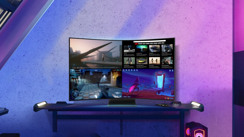 Samsung continua ad investire nel settore del gaming con l'Odyssey Ark 55″ Samsung continua ad investire nel settore del gaming con l'Odyssey Ark 55″