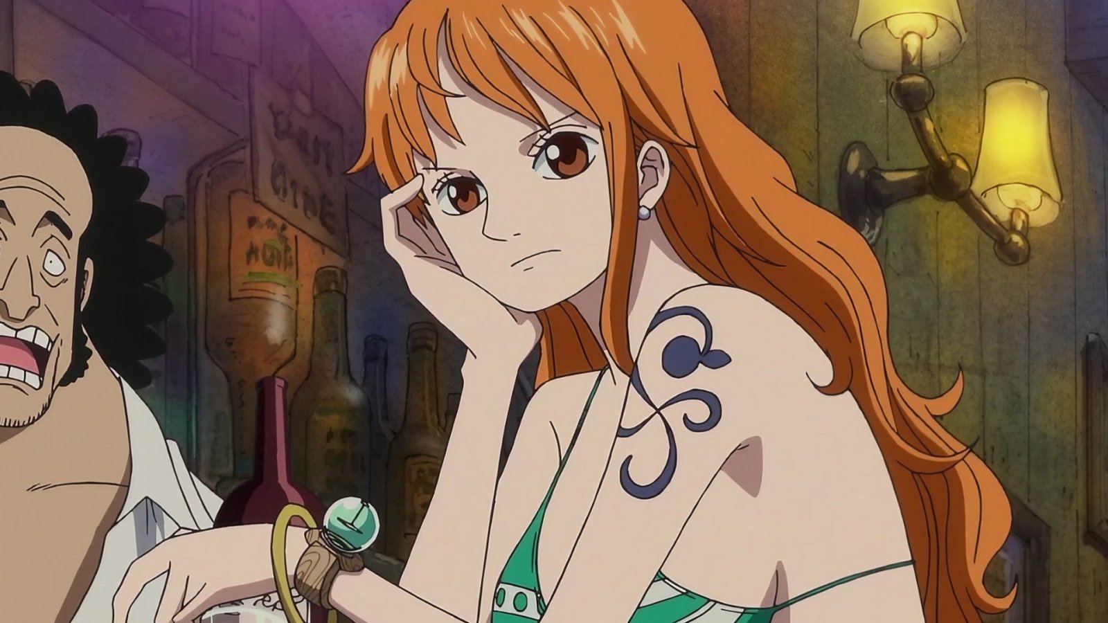 One Piece, il cosplay di Nami di morganalepse ha una grossa taglia sulla testa
