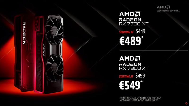 Amd Radeon Rx 7800 Xt Rx 7700 Xt Prezzo Multiplayer