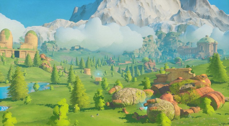 Non è possibile non pensare allo Studio Ghibli guardando Europa