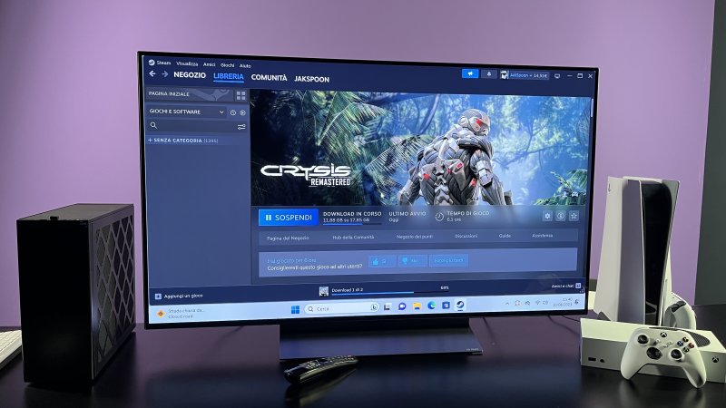 LG C3 è perfetto anche come monitor, specie se optate su un modello sotto i 50 pollici LG C3 è perfetto anche come monitor, specie se optate su un modello sotto i 50 pollici