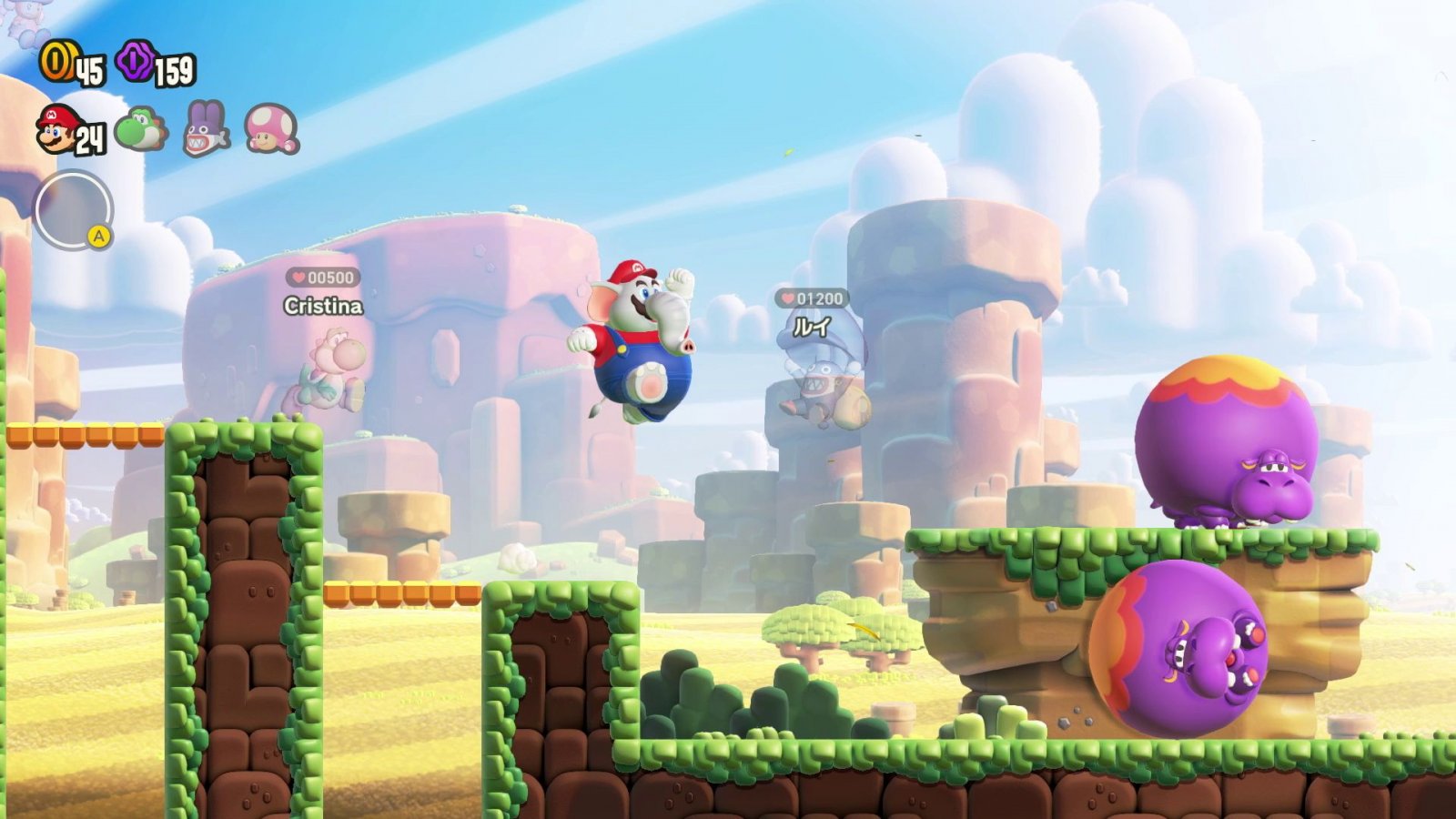 Nintendo Switch: Super Mario Bros. Wonder domina la classifica dell'eShop
