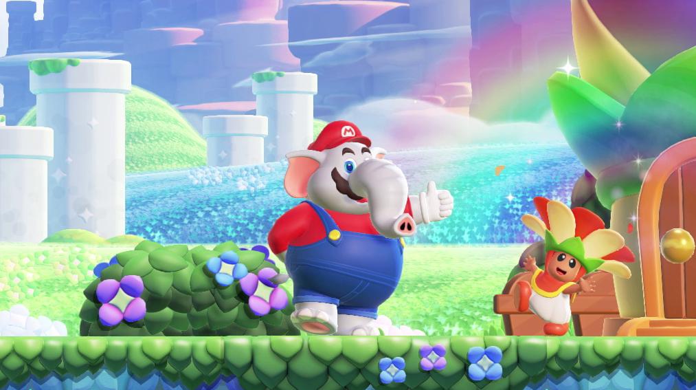 Super Mario Bros. Wonder: a Shigeru Miyamoto non piaceva il design originale di Mario Elefante