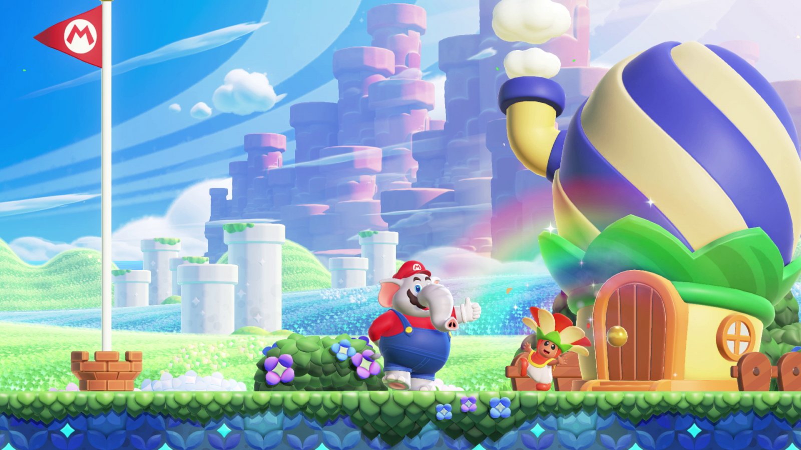 Super Mario Bros. Wonder promosso da Digital Foundry, dettagli su risoluzione e framerate