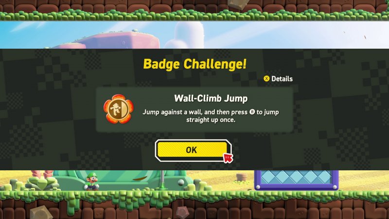 Portando a termine alcune sfide si possono sbloccare delle Spille che conferiscono abilità speciali quando equipaggiati. In questo caso, si potrà sbloccare il salto sulle pareti