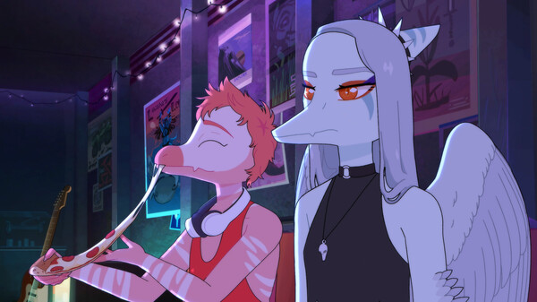 Il cast di Goodbye Volcano High è molto variegato, ed è facile entrare in empatia con i giovani dinosauri e i loro pensieri Il cast di Goodbye Volcano High è molto variegato, ed è facile entrare in empatia con i giovani dinosauri e i loro pensieri