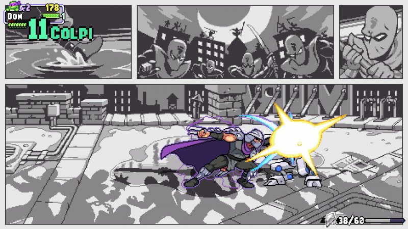 TMNT : La revanche de Shredder - Dimension Shellshock, aux commandes de Shredder faisons des vagues.