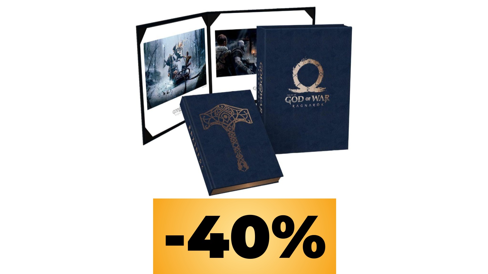 The Art of God of War Ragnarök Deluxe Edition è al prezzo minimo storico tramite l'offerta Amazon